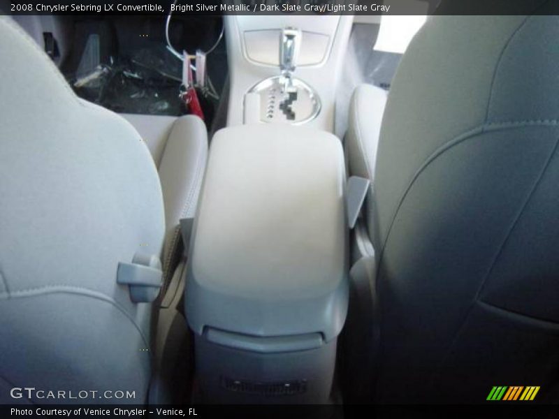 Bright Silver Metallic / Dark Slate Gray/Light Slate Gray 2008 Chrysler Sebring LX Convertible