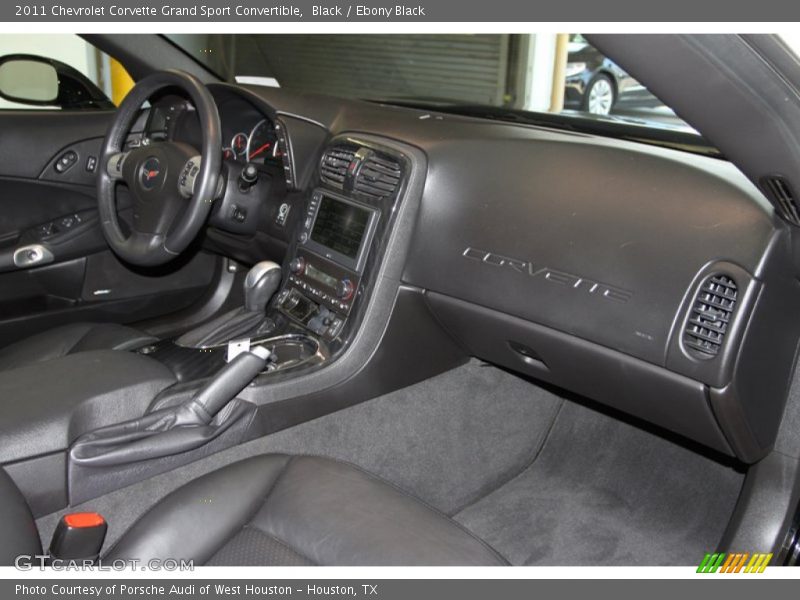 Black / Ebony Black 2011 Chevrolet Corvette Grand Sport Convertible