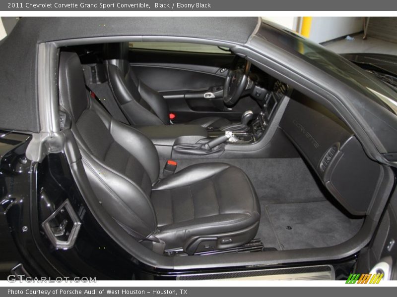 Black / Ebony Black 2011 Chevrolet Corvette Grand Sport Convertible