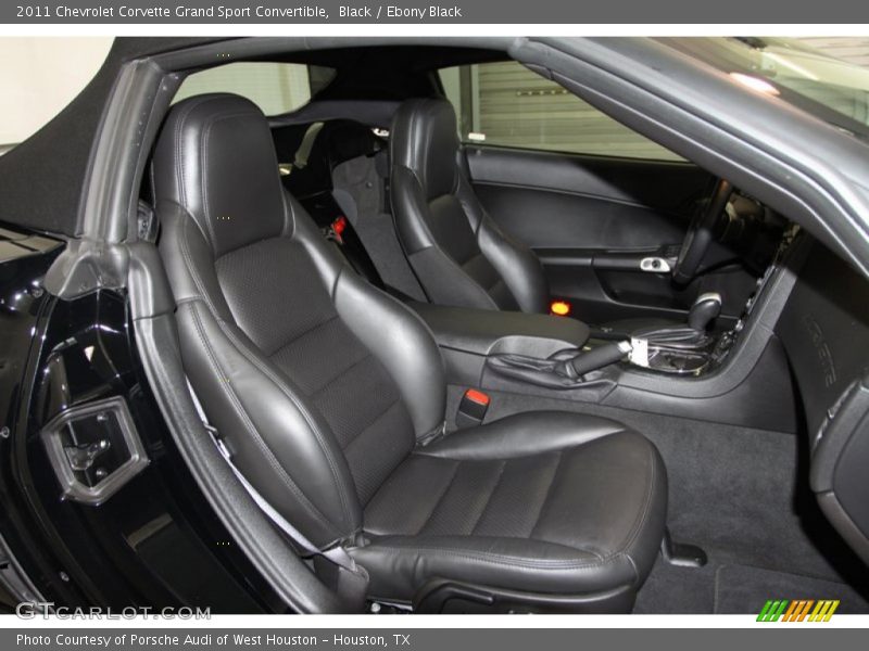 Black / Ebony Black 2011 Chevrolet Corvette Grand Sport Convertible