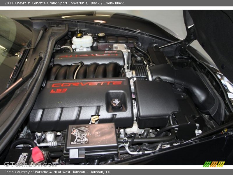 Black / Ebony Black 2011 Chevrolet Corvette Grand Sport Convertible