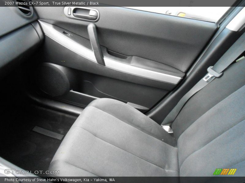 True Silver Metallic / Black 2007 Mazda CX-7 Sport