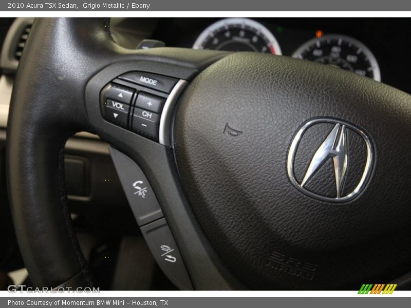 Grigio Metallic / Ebony 2010 Acura TSX Sedan