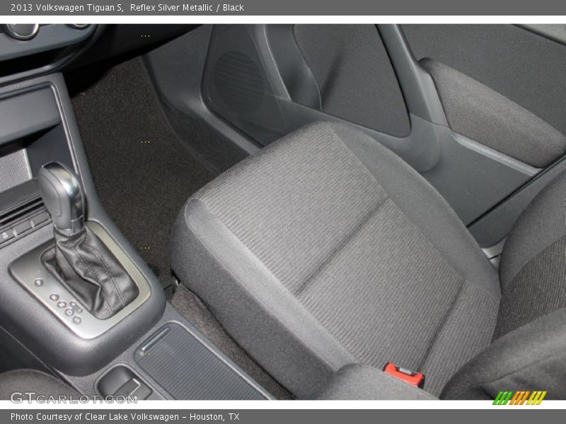 Reflex Silver Metallic / Black 2013 Volkswagen Tiguan S