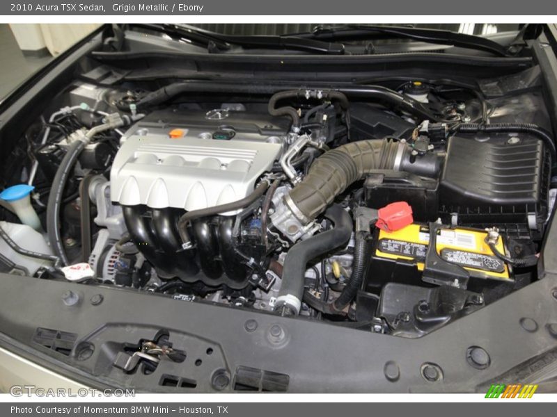 Grigio Metallic / Ebony 2010 Acura TSX Sedan