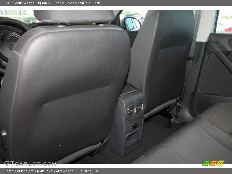 Reflex Silver Metallic / Black 2013 Volkswagen Tiguan S