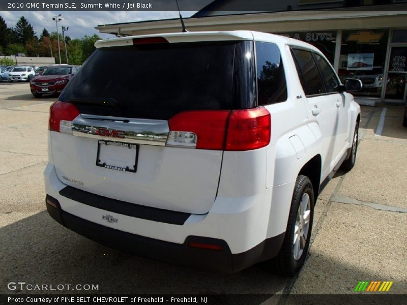 Summit White / Jet Black 2010 GMC Terrain SLE