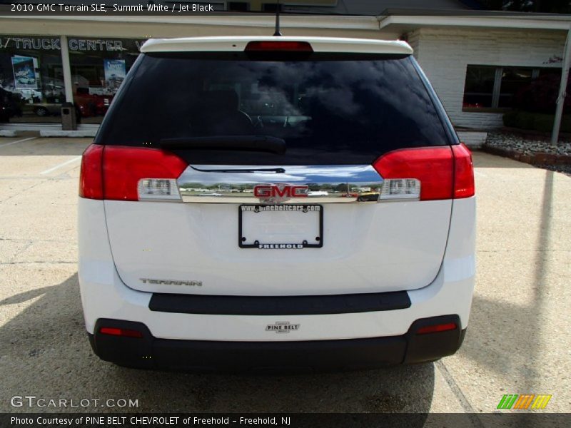 Summit White / Jet Black 2010 GMC Terrain SLE