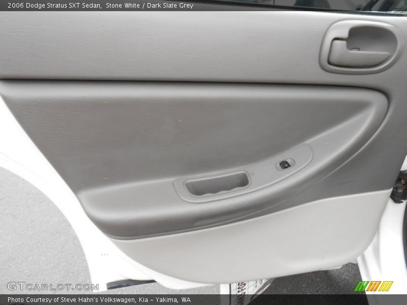 Stone White / Dark Slate Grey 2006 Dodge Stratus SXT Sedan