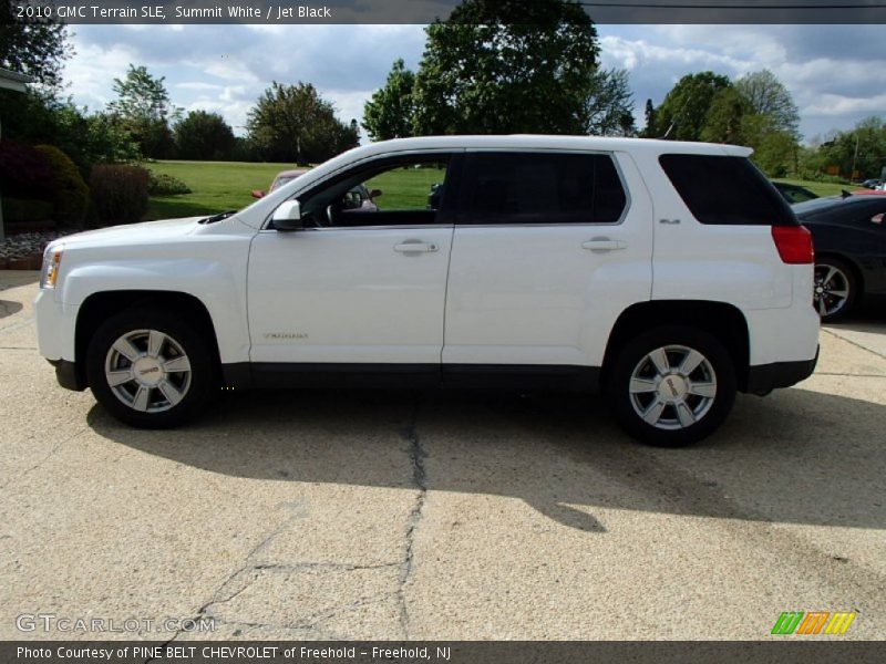 Summit White / Jet Black 2010 GMC Terrain SLE