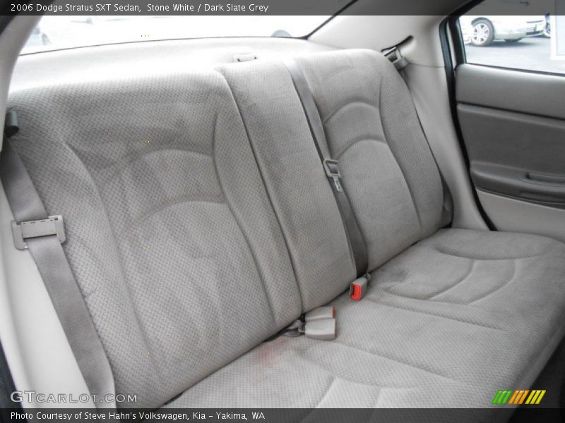 Stone White / Dark Slate Grey 2006 Dodge Stratus SXT Sedan