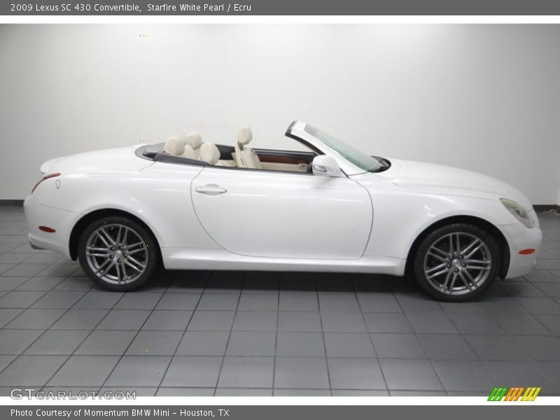  2009 SC 430 Convertible Starfire White Pearl