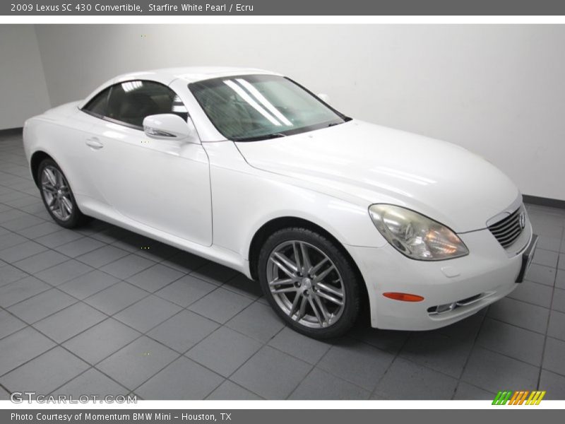 Front 3/4 View of 2009 SC 430 Convertible