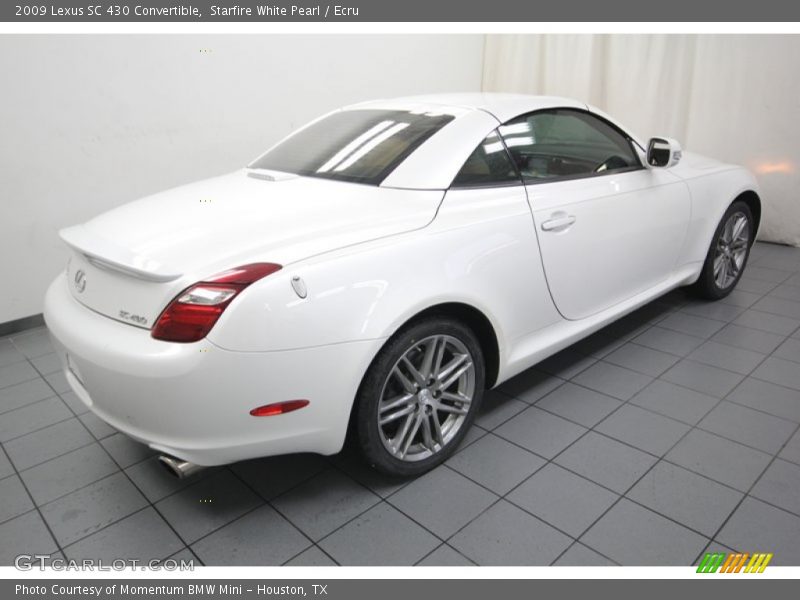 Starfire White Pearl / Ecru 2009 Lexus SC 430 Convertible