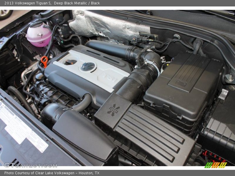 Deep Black Metallic / Black 2013 Volkswagen Tiguan S