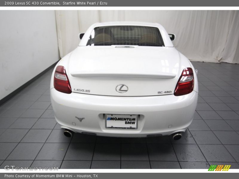 Starfire White Pearl / Ecru 2009 Lexus SC 430 Convertible