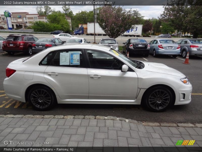  2012 Impreza WRX 4 Door Satin White Pearl