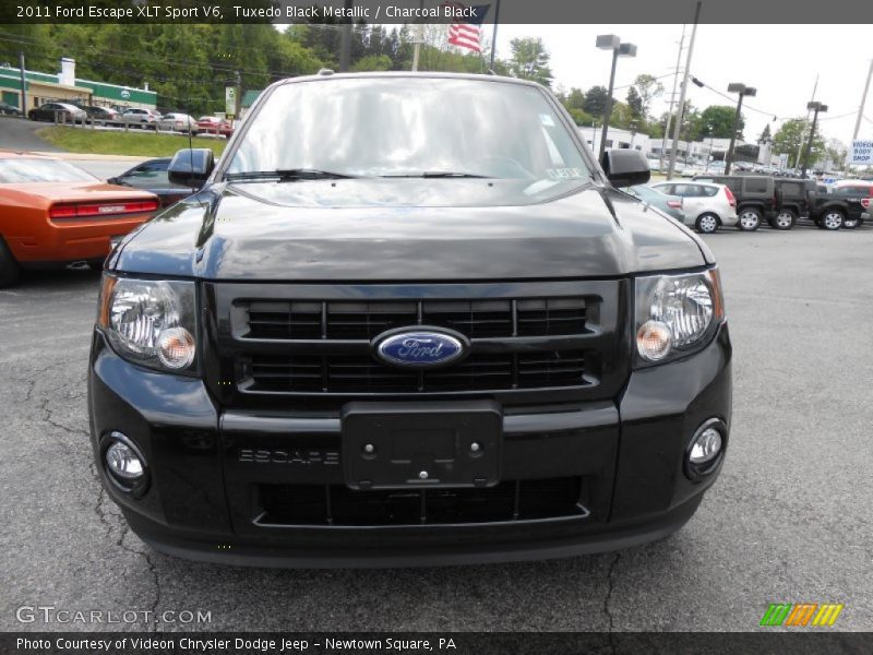 Tuxedo Black Metallic / Charcoal Black 2011 Ford Escape XLT Sport V6