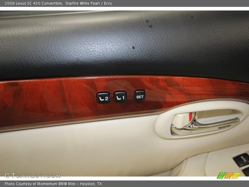 Starfire White Pearl / Ecru 2009 Lexus SC 430 Convertible