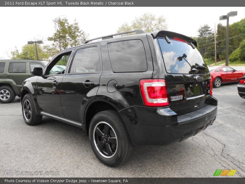 Tuxedo Black Metallic / Charcoal Black 2011 Ford Escape XLT Sport V6
