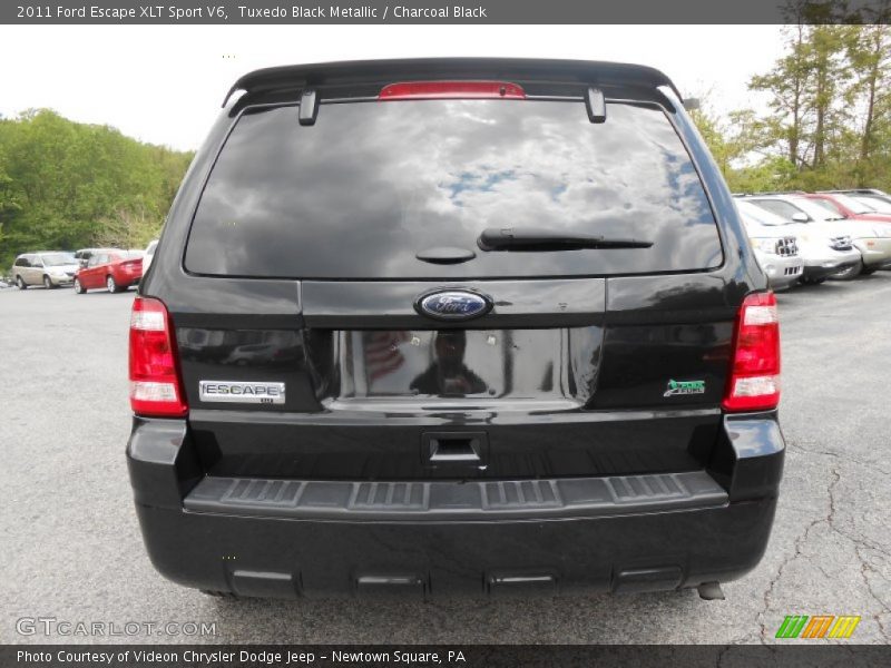 Tuxedo Black Metallic / Charcoal Black 2011 Ford Escape XLT Sport V6