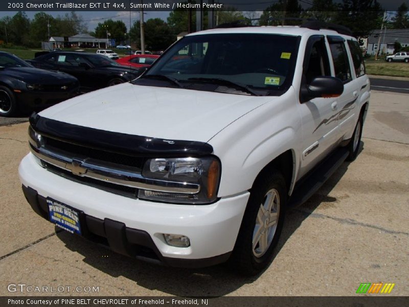Summit White / Medium Pewter 2003 Chevrolet TrailBlazer EXT LT 4x4