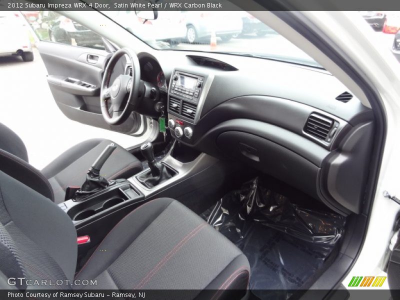 Dashboard of 2012 Impreza WRX 4 Door