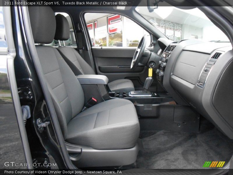  2011 Escape XLT Sport V6 Charcoal Black Interior