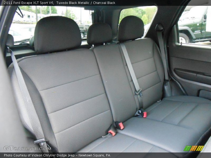 Rear Seat of 2011 Escape XLT Sport V6