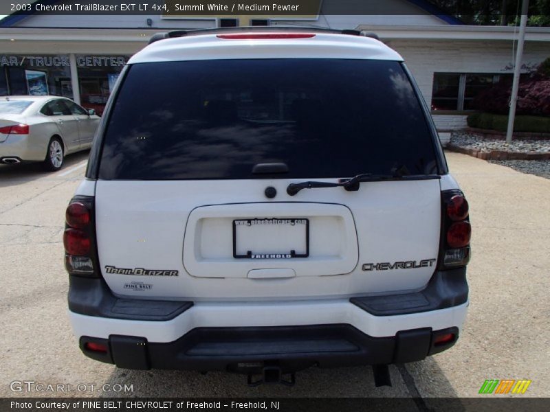 Summit White / Medium Pewter 2003 Chevrolet TrailBlazer EXT LT 4x4