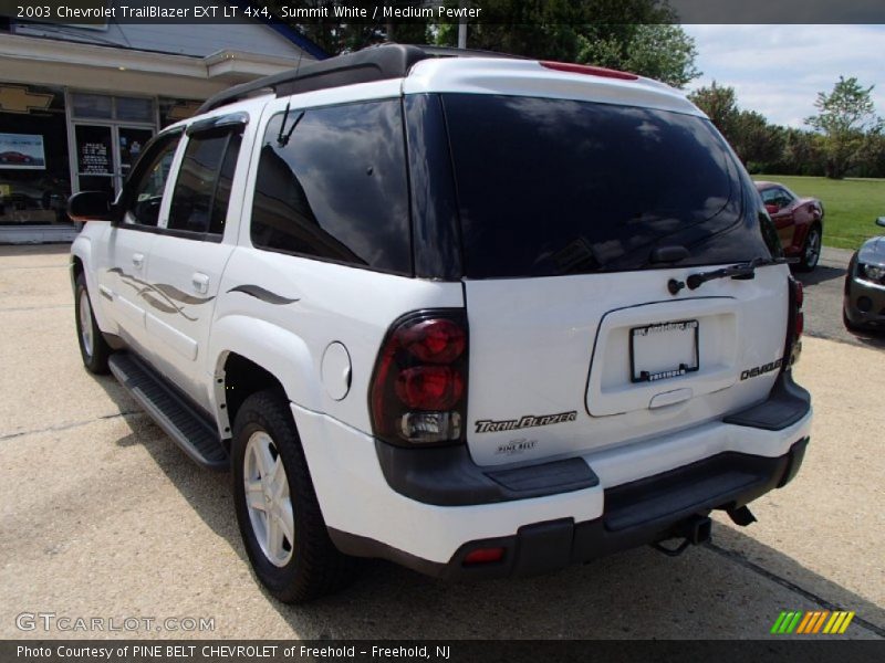 Summit White / Medium Pewter 2003 Chevrolet TrailBlazer EXT LT 4x4