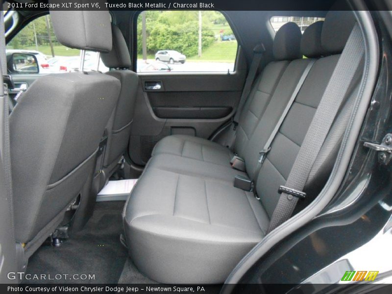 Rear Seat of 2011 Escape XLT Sport V6