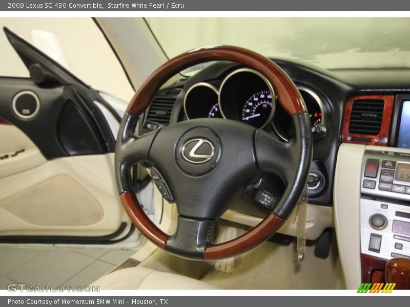  2009 SC 430 Convertible Steering Wheel