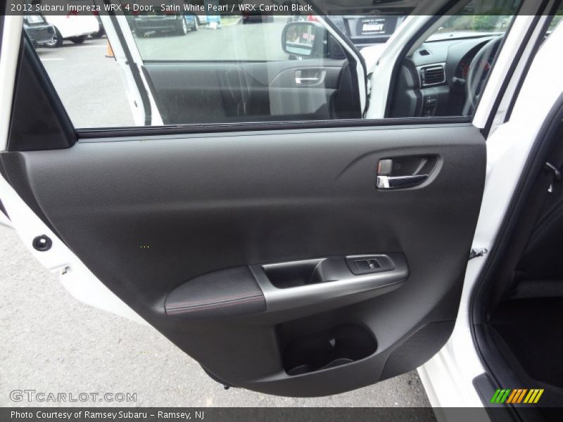 Door Panel of 2012 Impreza WRX 4 Door