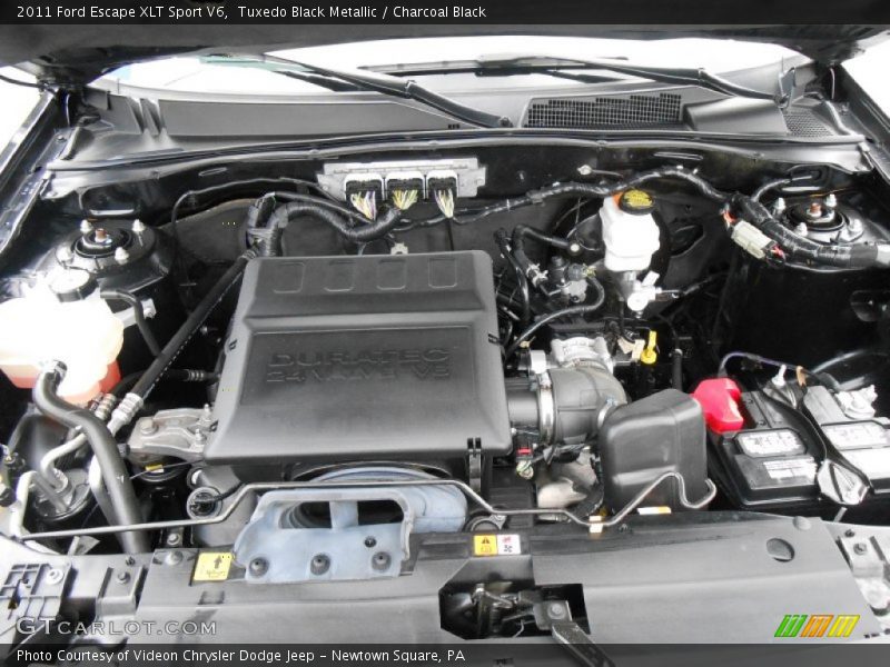  2011 Escape XLT Sport V6 Engine - 3.0 Liter DOHC 24-Valve Duratec Flex-Fuel V6