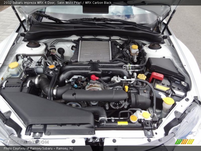  2012 Impreza WRX 4 Door Engine - 2.5 Liter Turbocharged DOHC 16-Valve AVCS Flat 4 Cylinder