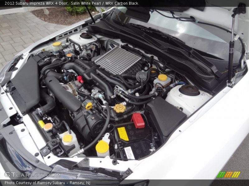  2012 Impreza WRX 4 Door Engine - 2.5 Liter Turbocharged DOHC 16-Valve AVCS Flat 4 Cylinder