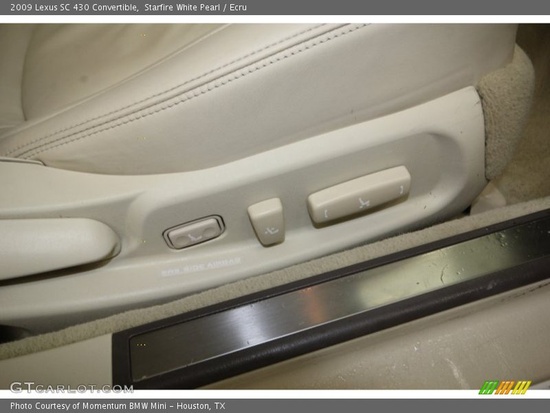 Starfire White Pearl / Ecru 2009 Lexus SC 430 Convertible