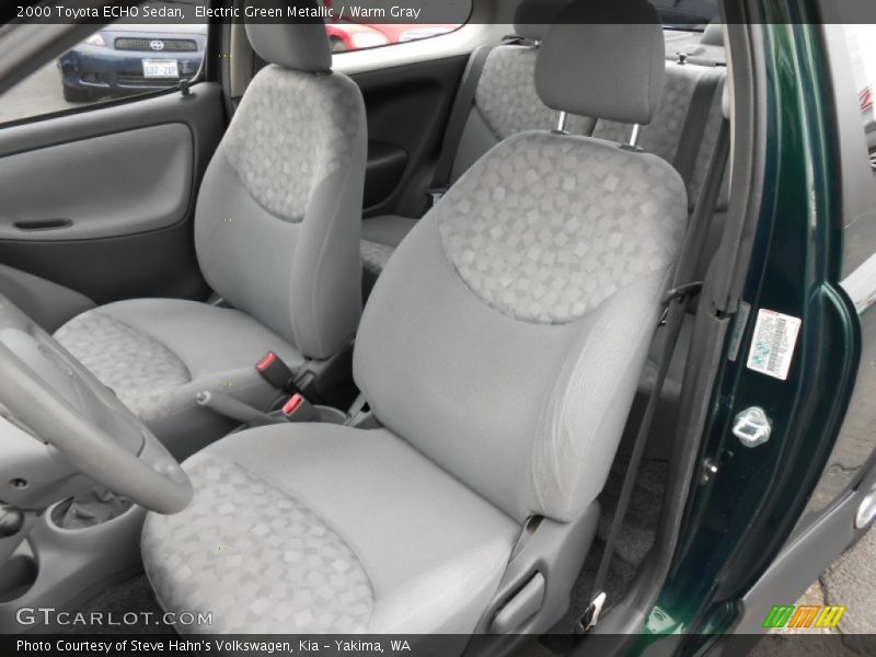 Front Seat of 2000 ECHO Sedan