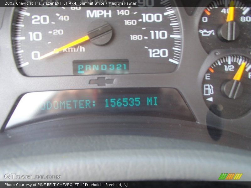 Summit White / Medium Pewter 2003 Chevrolet TrailBlazer EXT LT 4x4