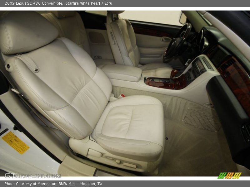 Starfire White Pearl / Ecru 2009 Lexus SC 430 Convertible