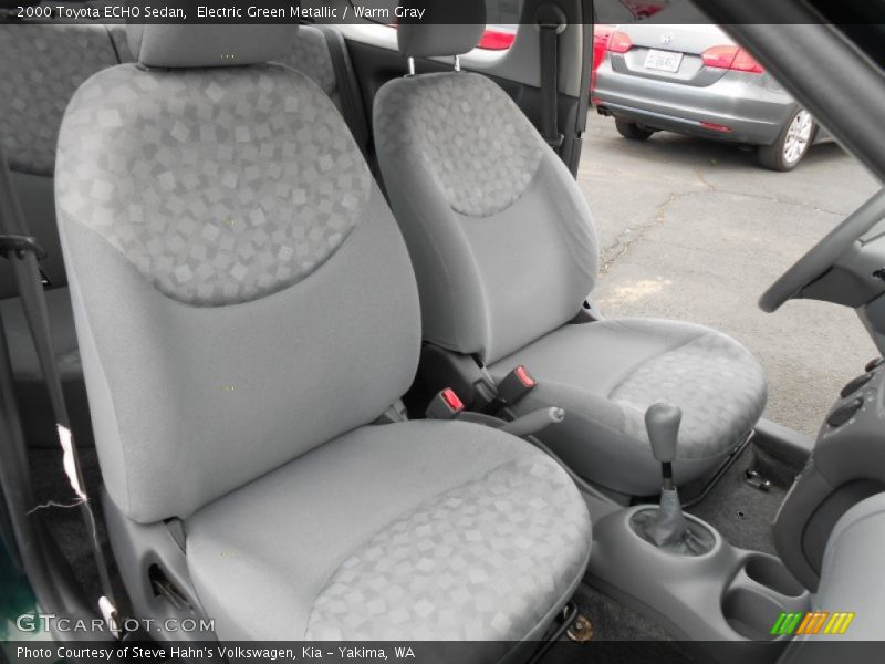 Front Seat of 2000 ECHO Sedan