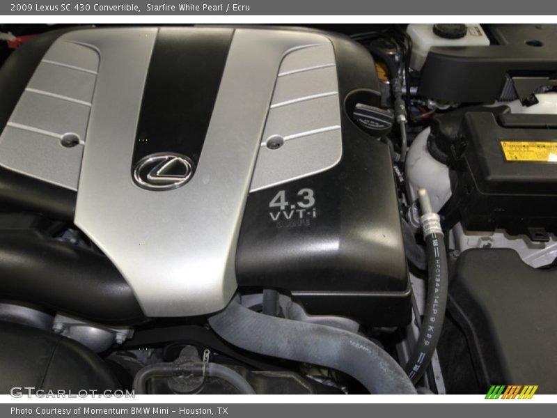 Starfire White Pearl / Ecru 2009 Lexus SC 430 Convertible