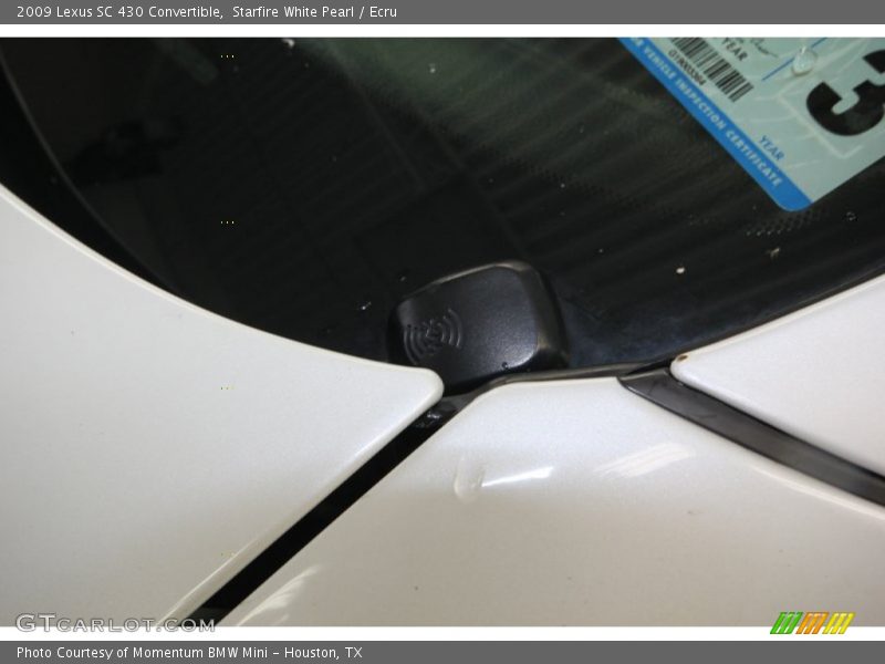 Starfire White Pearl / Ecru 2009 Lexus SC 430 Convertible