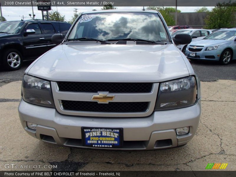 Silverstone Metallic / Ebony 2008 Chevrolet TrailBlazer LT 4x4