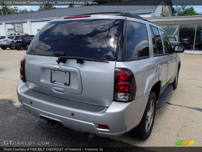 Silverstone Metallic / Ebony 2008 Chevrolet TrailBlazer LT 4x4