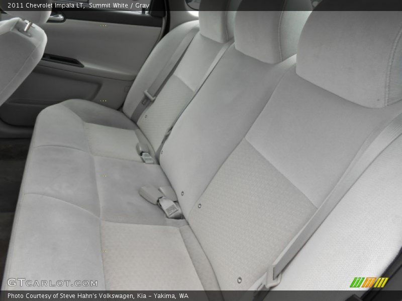 Summit White / Gray 2011 Chevrolet Impala LT