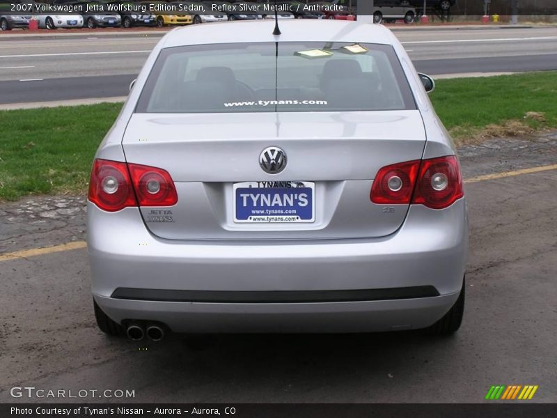 Reflex Silver Metallic / Anthracite 2007 Volkswagen Jetta Wolfsburg Edition Sedan