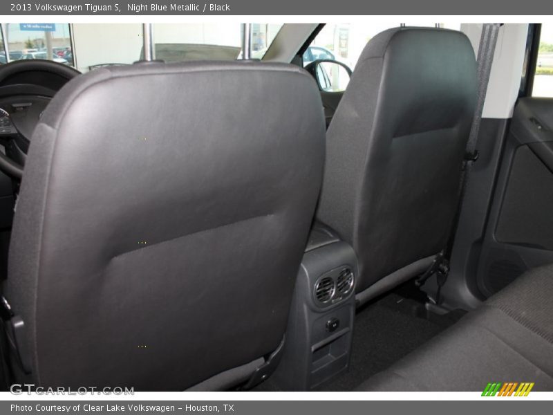 Night Blue Metallic / Black 2013 Volkswagen Tiguan S