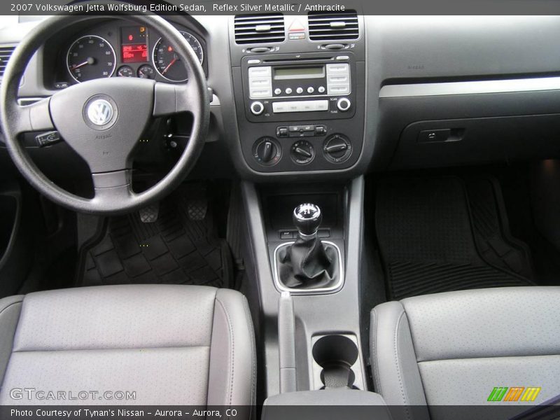 Reflex Silver Metallic / Anthracite 2007 Volkswagen Jetta Wolfsburg Edition Sedan